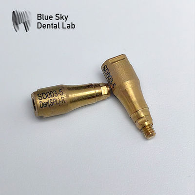 kaufen 5 mm Biokompatibles Dentiumscan Körper Goldbeschichtung Blau Himmel Zahnimplantate online manufacture